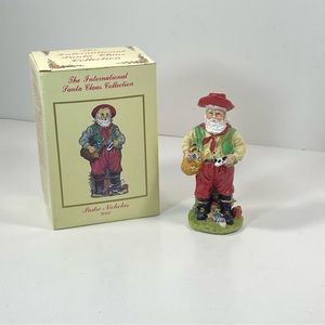 International Santa Claus Padre Nicholas Brazil Hat Figurine Christmas 1992